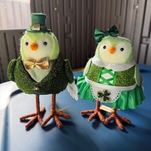 Featherly Friends Target Birds St Patrick’s Day set of 2